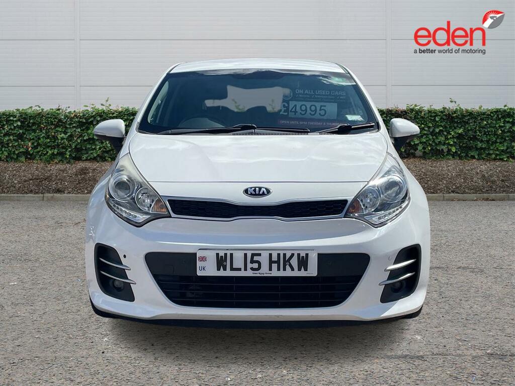 Kia RIO 3 White #2