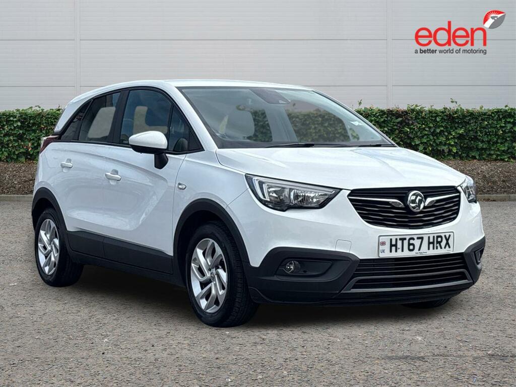 Vauxhall Crossland X Se Nav White