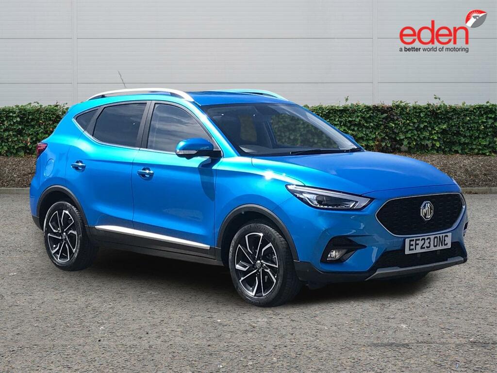 MG ZS Exclusive Blue