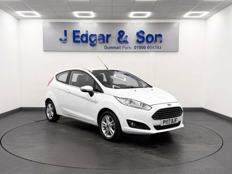 Ford Fiesta 1.0 Ecoboost Zetec White