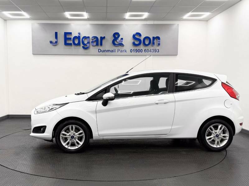 Ford Fiesta 1.0 Ecoboost Zetec White #4