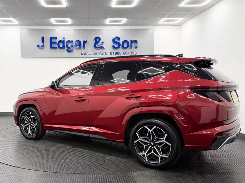 Hyundai Tucson 1.6 Tgdi Hybrid 230 N Line S 2Wd Red #5