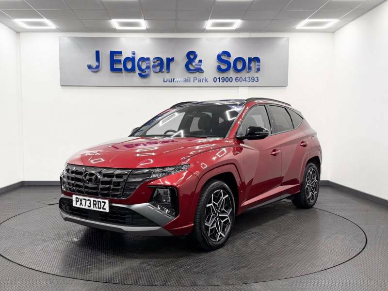 Hyundai Tucson 1.6 Tgdi Hybrid 230 N Line S 2Wd Red #3