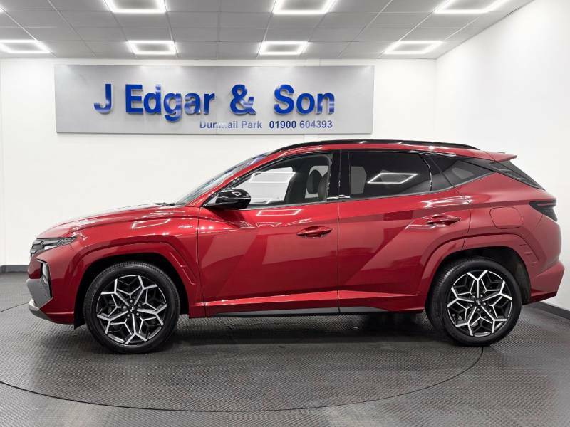 Hyundai Tucson 1.6 Tgdi Hybrid 230 N Line S 2Wd Red #4
