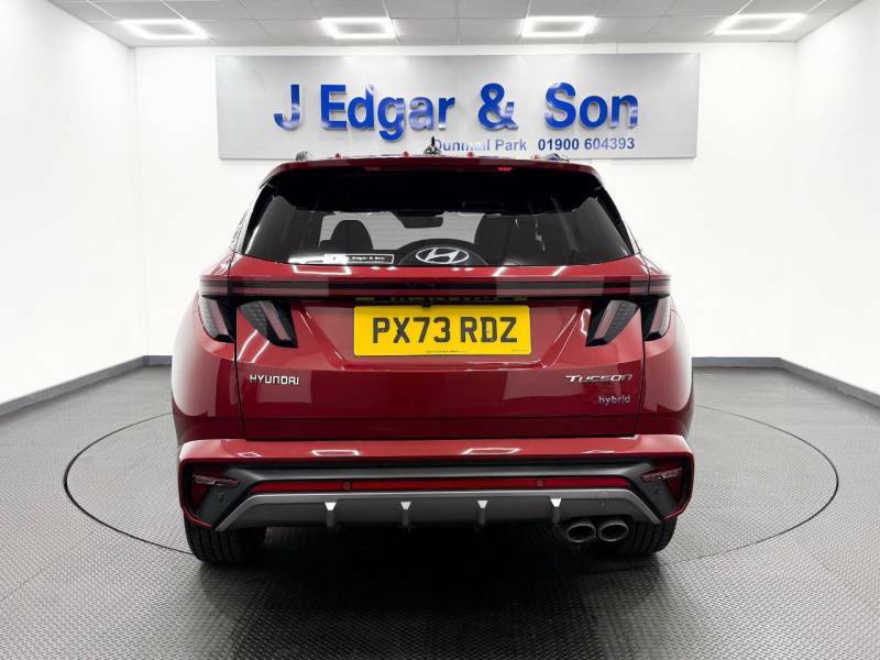 Hyundai Tucson 1.6 Tgdi Hybrid 230 N Line S 2Wd Red #6