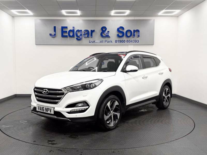 Hyundai Tucson 2.0 Crdi 185 Premium Se White #6