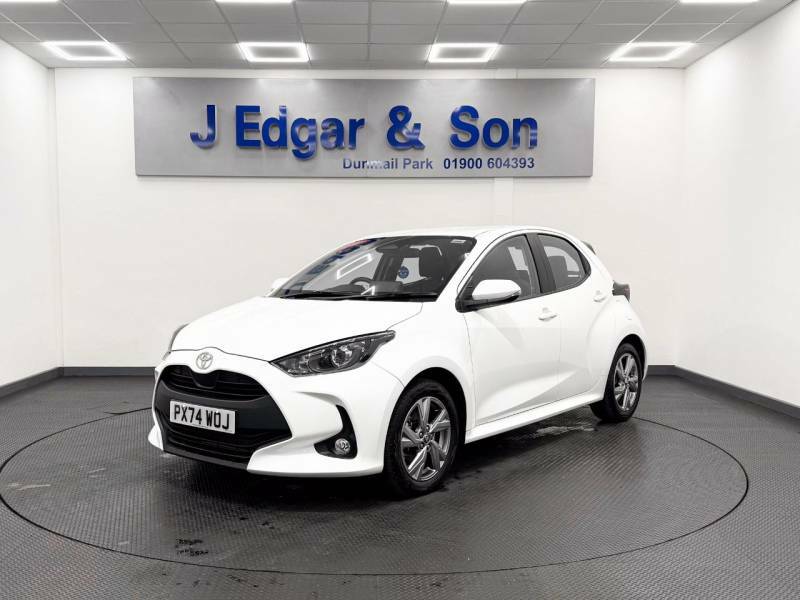 Toyota Yaris 1.5 Hybrid Icon Cvt White #2