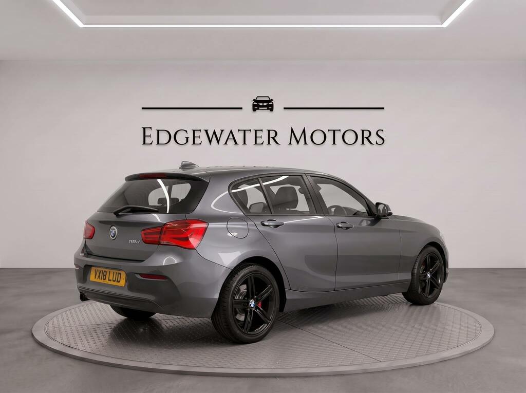 BMW 1 Series 1.5 116D Sport Euro 6 Ss VX18LUD Grey #5