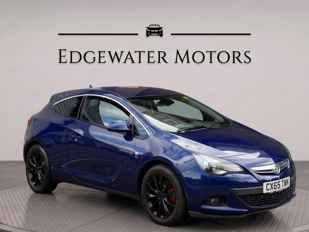Vauxhall Astra GTC Sri Blue
