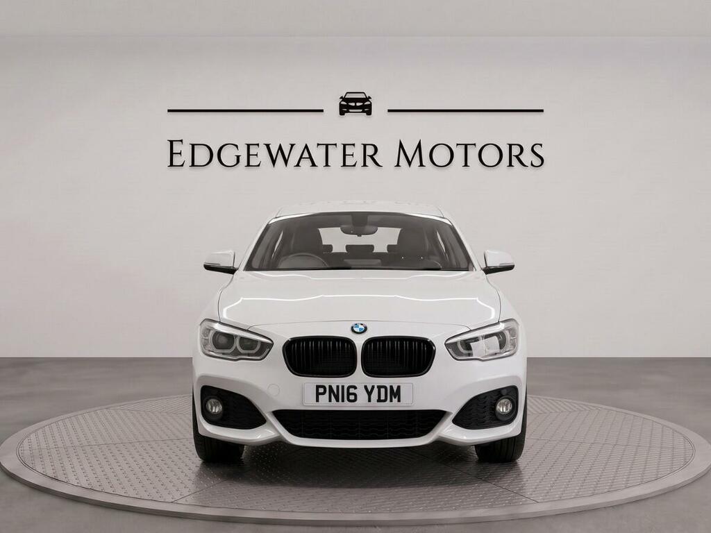 BMW 1 Series M Sport White #3
