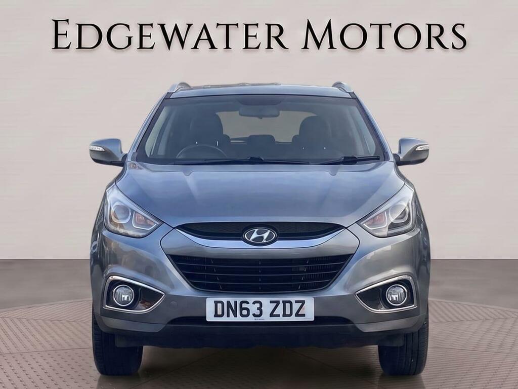 Hyundai Ix35 2.0 Crdi Premium 4Wd Fsh Sat Nav Pan Roof White #15