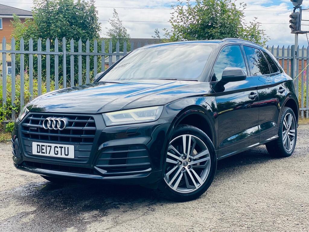 Audi Q5 2.0 Tdi S Line Quattro Fsh Black #3
