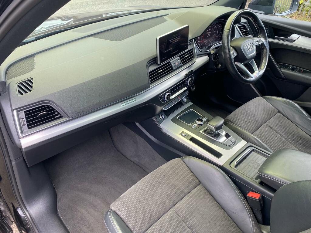 Audi Q5 2.0 Tdi S Line Quattro Fsh Black #6