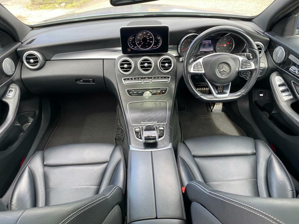 Mercedes-Benz C Class 2.1 C220d Amg Line Premium Plus Estate Silver #4