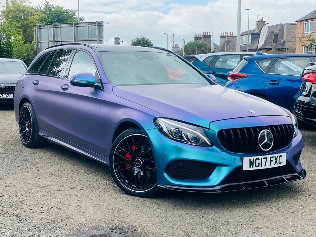 Mercedes-Benz C Class 2.1 C220d Amg Line Premium Plus Estate Silver