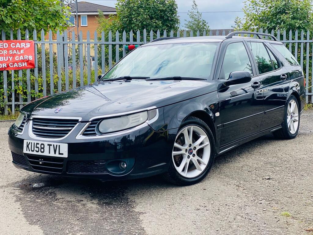 Saab 9-5 2.0T Vector Estate Turbo Fsh 14 Stamps Black #3