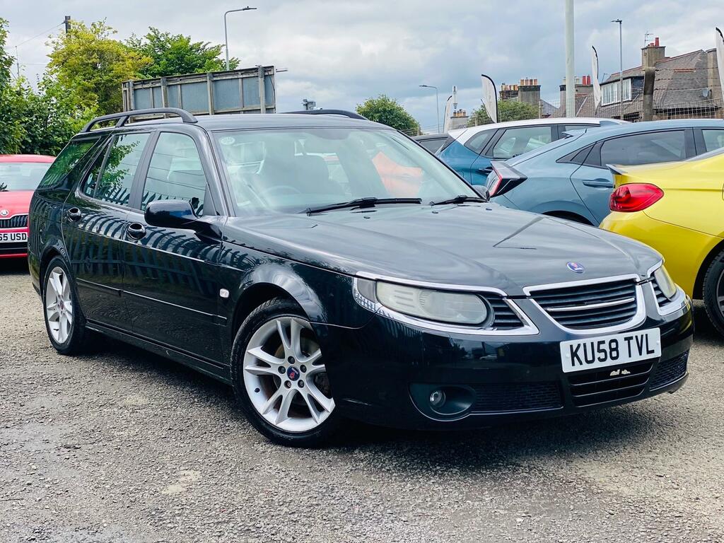 Saab 9-5 2.0T Vector Estate Turbo Fsh 14 Stamps Black