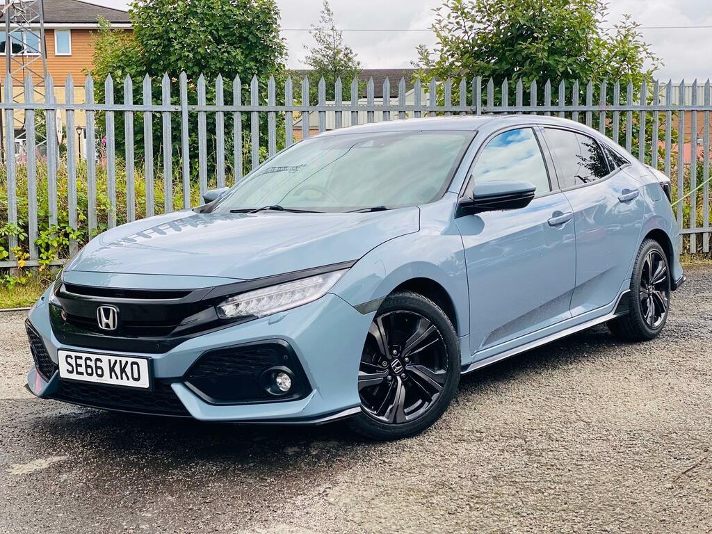 Honda Civic 1.5 Vtec Turbo Sport Ulez Fsh 1 Owner Grey #3