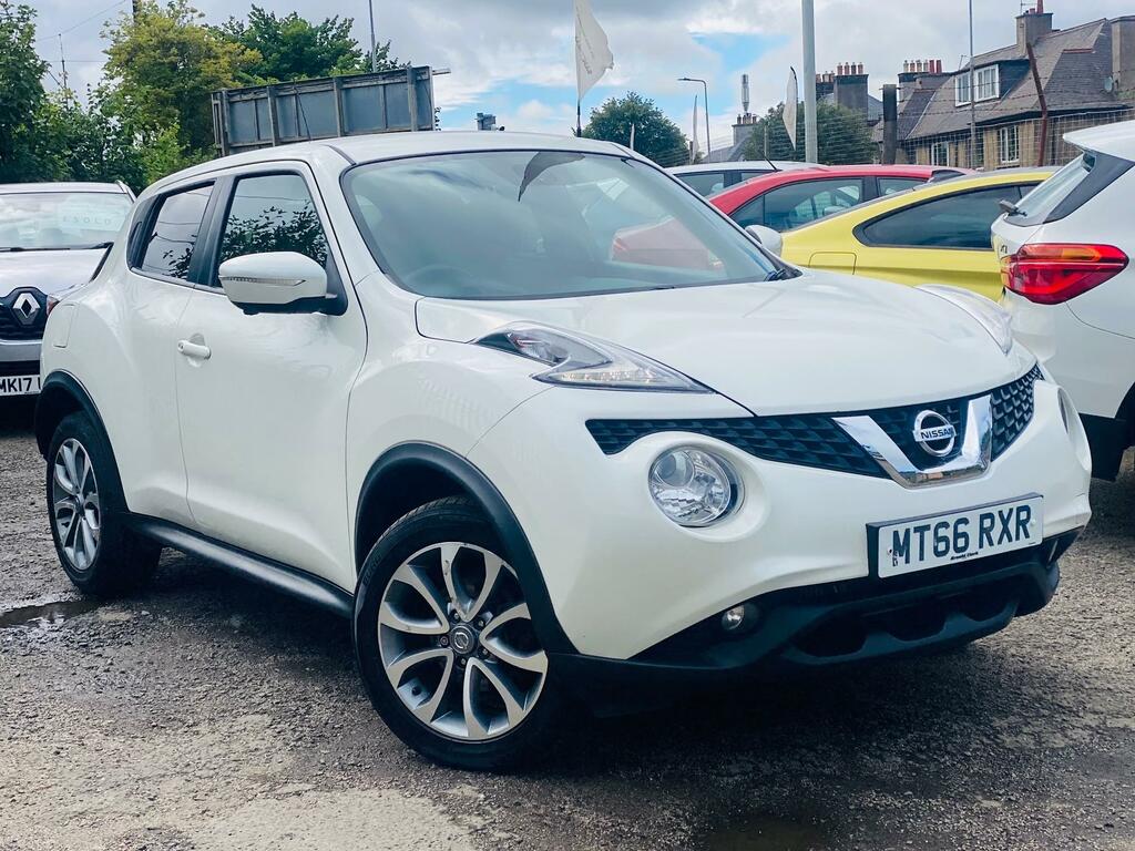 Nissan Juke 1.5 Dci Tekna Ulez Fsh 1 Pre Owner 20 Tax White