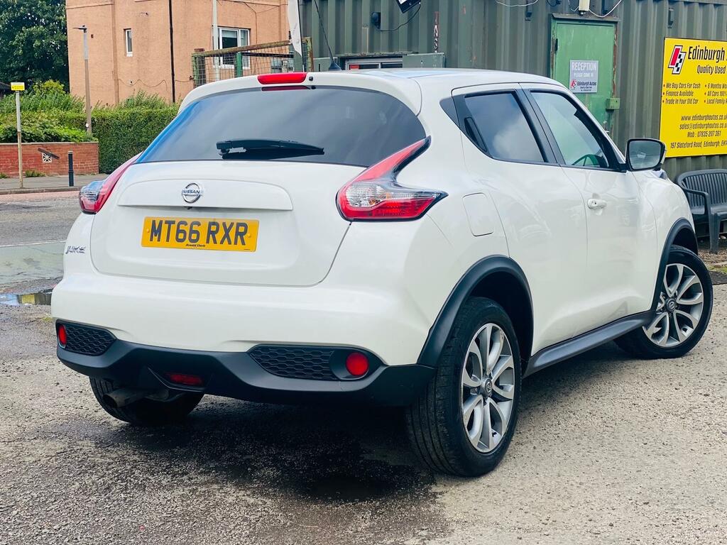 Nissan Juke 1.5 Dci Tekna Ulez Fsh 1 Pre Owner 20 Tax White #6