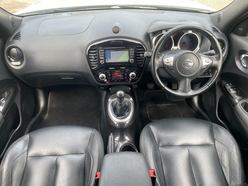 Nissan Juke 1.5 Dci Tekna Ulez Fsh 1 Pre Owner 20 Tax White #4