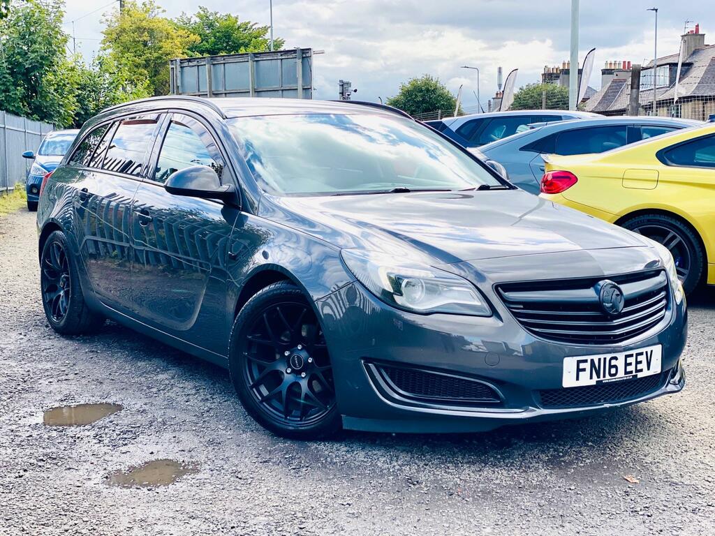 Vauxhall Insignia 1.6 Cdti Tech Line Sports Tourer Estate Fsh 56K Mi Grey