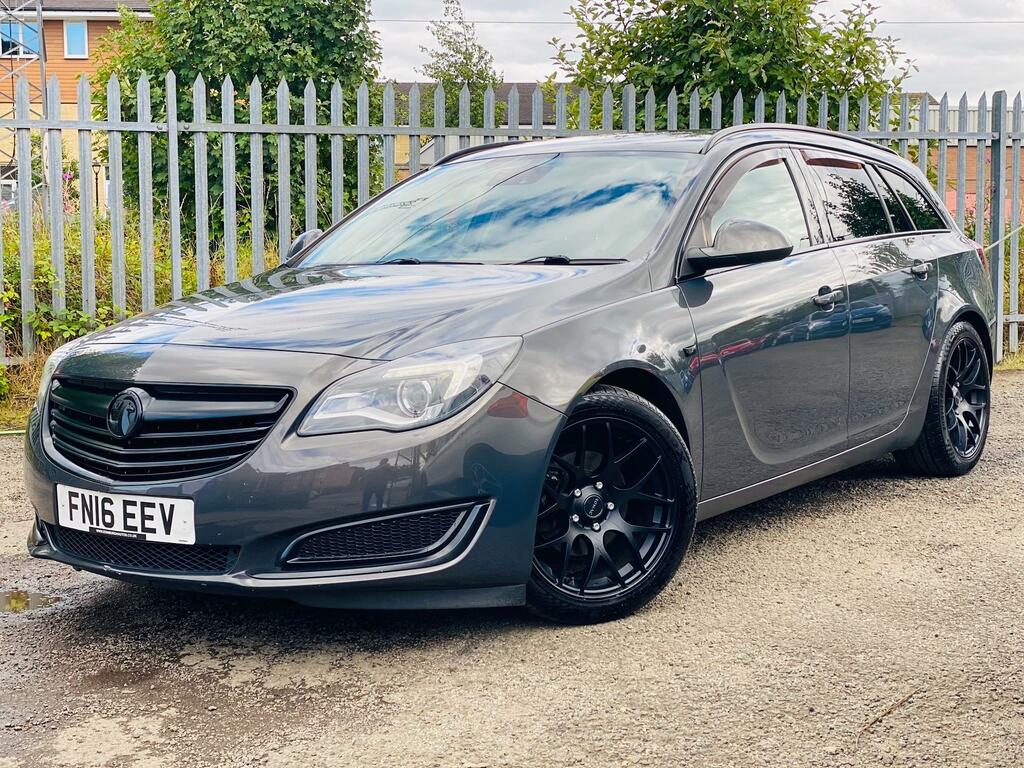 Vauxhall Insignia 1.6 Cdti Tech Line Sports Tourer Estate Fsh 56K Mi Grey #3