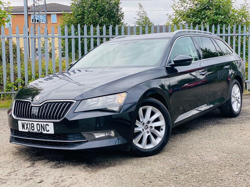 Skoda Superb 1.6 Tdi Se Technology Estate Dsg Ulez Fr Black #3
