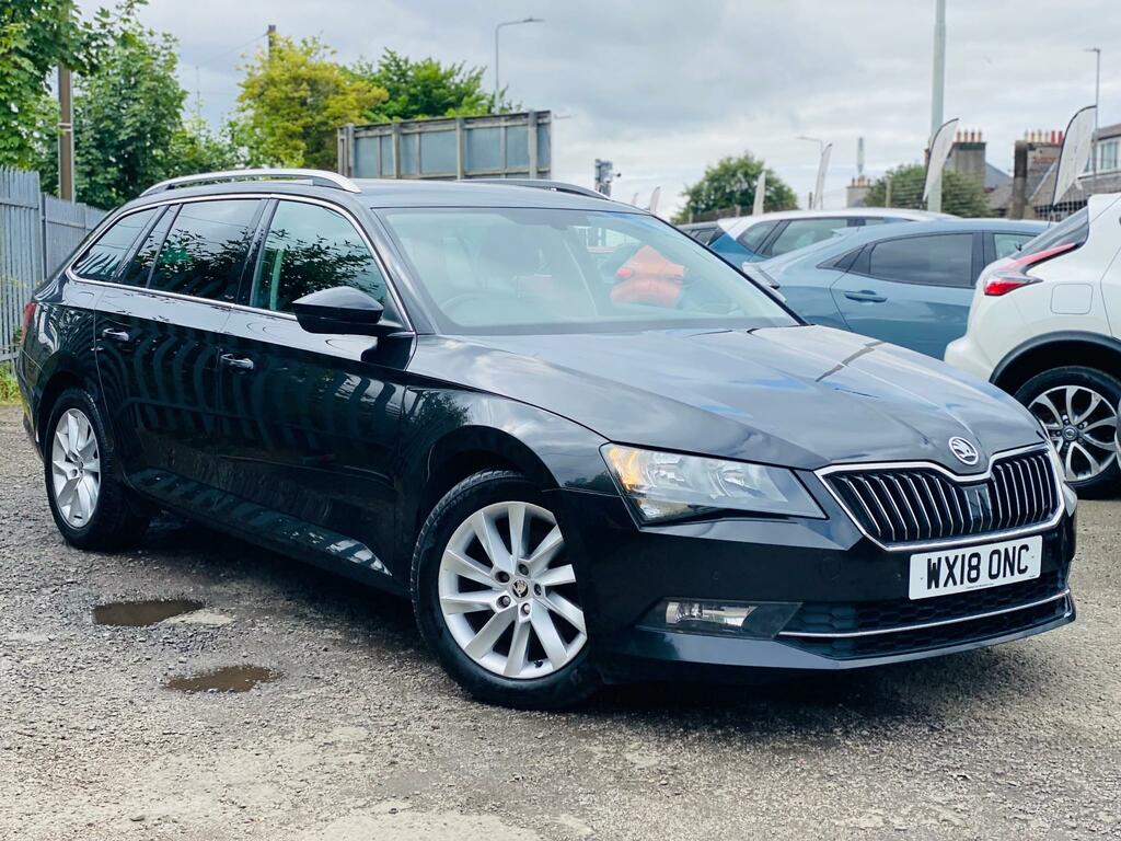 Skoda Superb 1.6 Tdi Se Technology Estate Dsg Ulez Fr Black