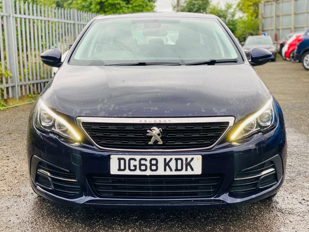 Peugeot 308 SW 1.5 Bluehdi Active Estate Ulez Fsh Long Mot Blue #2