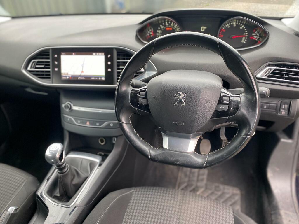 Peugeot 308 SW 1.5 Bluehdi Active Estate Ulez Fsh Long Mot Blue #6