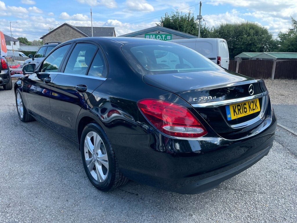 Mercedes-Benz C Class C220d Sport Premium 9G-tronic White #7