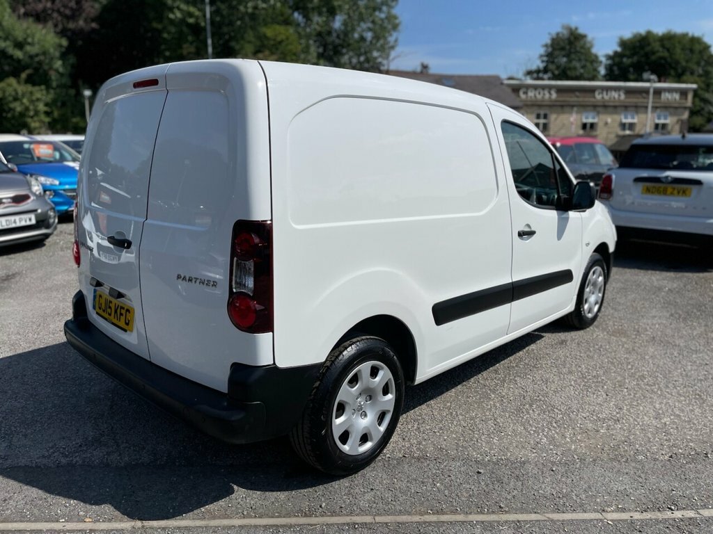 Peugeot Partner 1.6L 1.6 Hdi Professional L1 625 Swb White #9