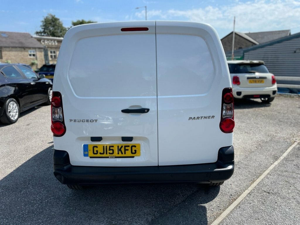 Peugeot Partner 1.6L 1.6 Hdi Professional L1 625 Swb White #8