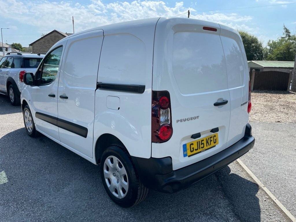 Peugeot Partner 1.6L 1.6 Hdi Professional L1 625 Swb White #7