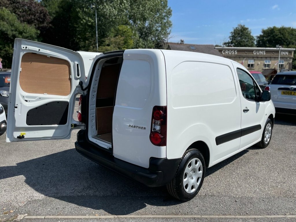 Peugeot Partner 1.6L 1.6 Hdi Professional L1 625 Swb White #10