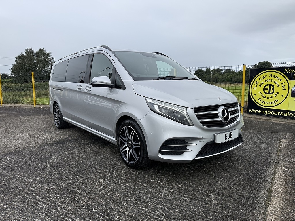 Mercedes-Benz V Class V250d Bluetec Amg Line Extra Long U5176 Ulez Silver