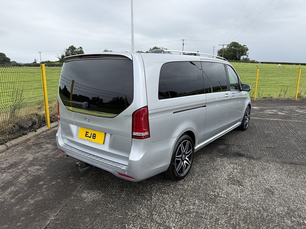 Mercedes-Benz V Class V250d Bluetec Amg Line Extra Long U5176 Ulez Silver #2