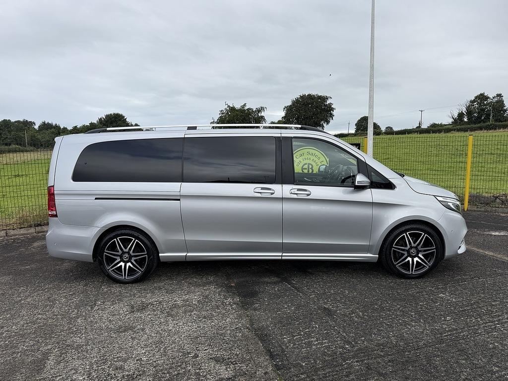 Mercedes-Benz V Class V220 Xlwb Bluetec Sport Silver #9