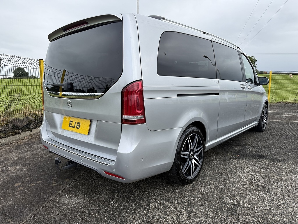 Mercedes-Benz V Class V250d Bluetec Amg Line Extra Long U5176 Ulez Silver #5