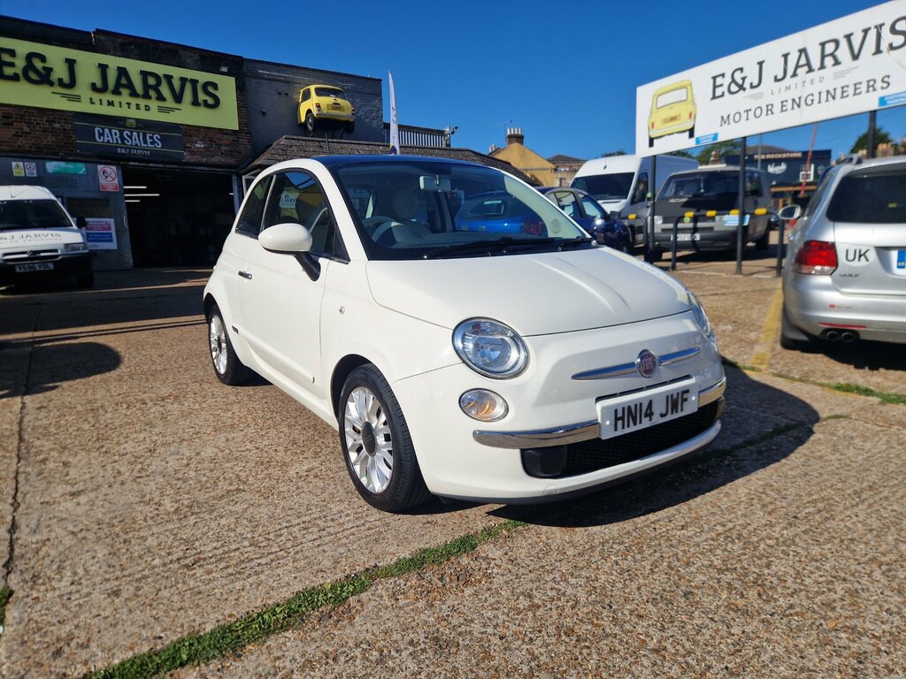 Fiat 500 0.9 Twinair Lounge Hatchback Eur White