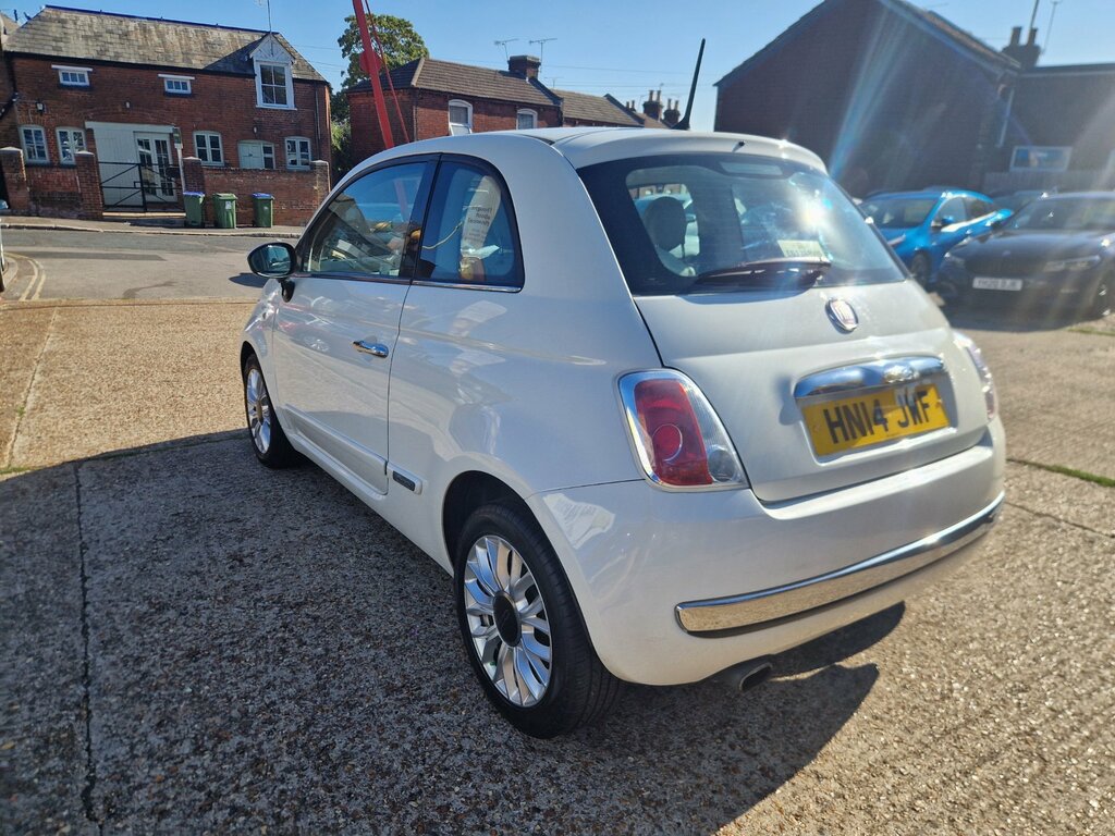 Fiat 500 0.9 Twinair Lounge Hatchback Eur White #4