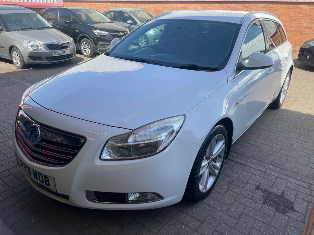 Vauxhall Insignia 2.0 Cdti Sri Sports Tourer Euro 5 White #7