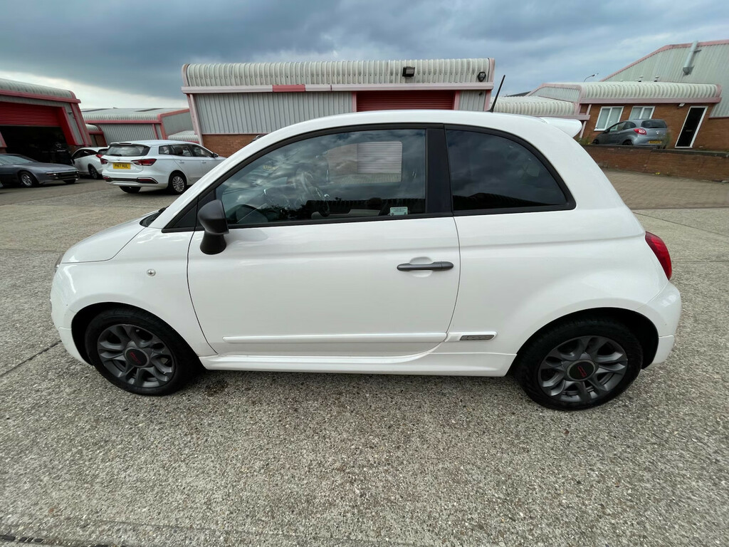 Fiat 500 1.2 S Hatchback White #6