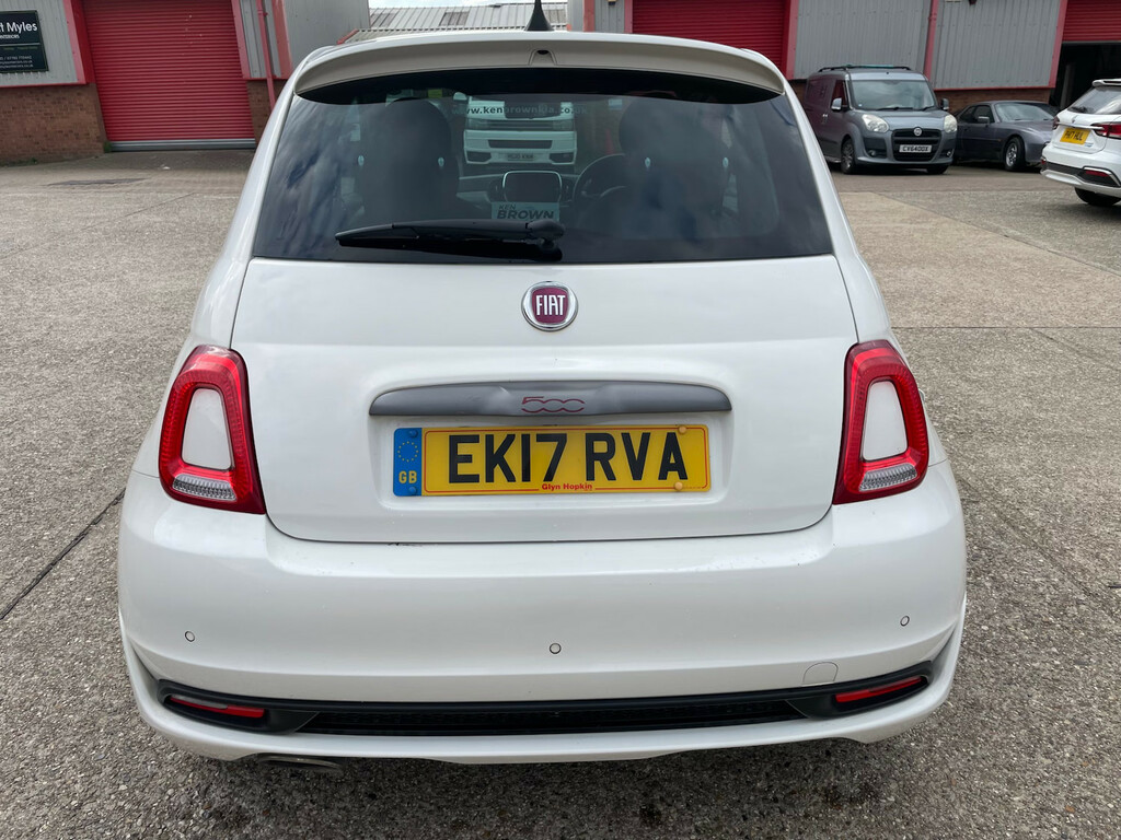 Fiat 500 1.2 S Hatchback White #4