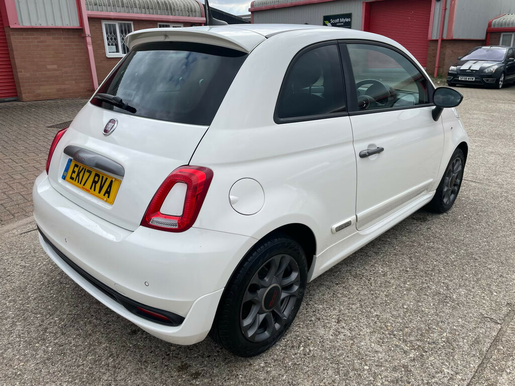 Fiat 500 1.2 S Hatchback White #3