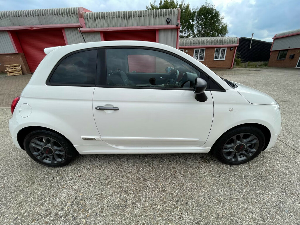 Fiat 500 1.2 S Hatchback White #2