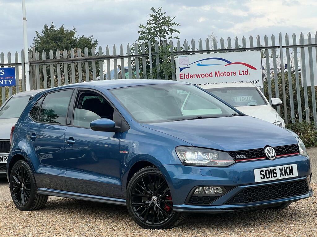 Volkswagen Polo 1.8 Tsi Bluemotion Tech Gti Euro 6 S S SO16XKM Blue #4