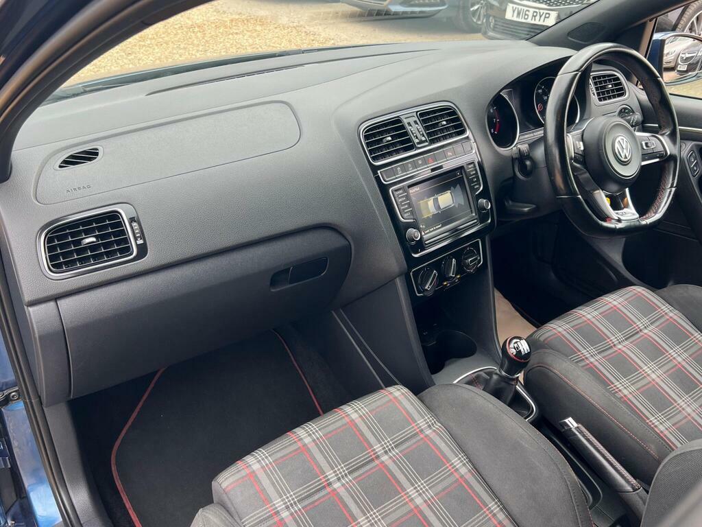 Volkswagen Polo 1.8 Tsi Bluemotion Tech Gti Euro 6 S S SO16XKM Blue #2