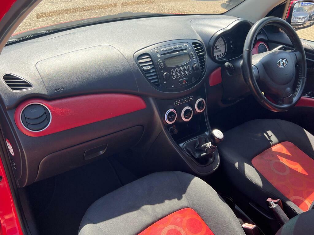 Hyundai I10 1.1 Edition Euro 4 Red #2